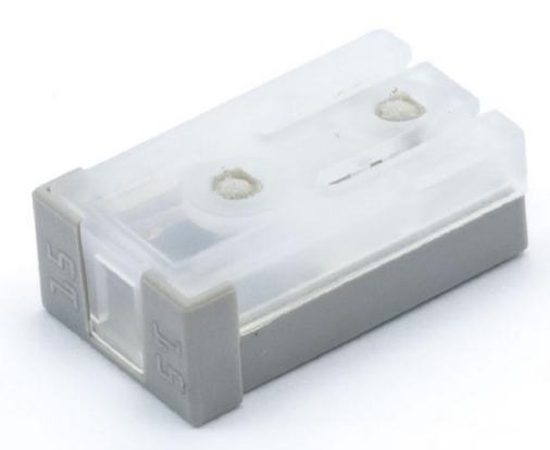FUSE MCASE FEMALE SLOTTED 15A GREY